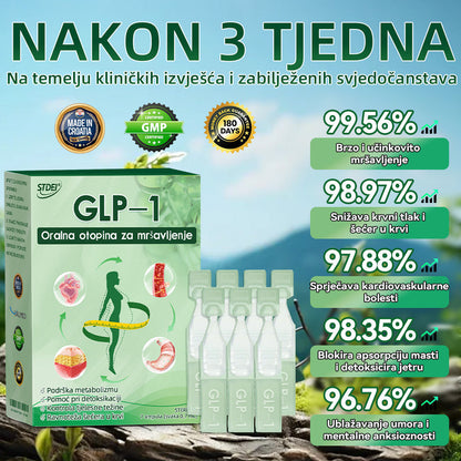 U skladu sa standardima HALMED-a🇬🇧 𝑆𝑇𝐷𝐸𝐼®  🔴𝐺𝐿𝑃-1𝑂𝑟𝑎𝑙𝑛𝑎 𝑜𝑡𝑜𝑝𝑖𝑛𝑎 𝑧𝑎 𝑚𝑟š𝑎𝑣𝑙𝑗𝑒𝑛𝑗𝑒 Pogodno za pretilost, kardiovaskularne probleme, dijabetes, apneju u snu, probleme sa zglobovima i još mnogo toga